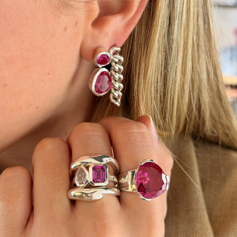 How We Style Our Silver Ring Stacks