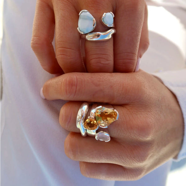 Gemstone sales ring holder