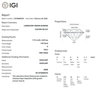1.02 Carats | The Custom Tri- Cut Diamond by UbyKate