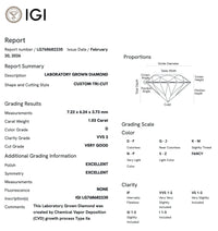 1.03 Carats | The Custom Tri- Cut Diamond by UbyKate