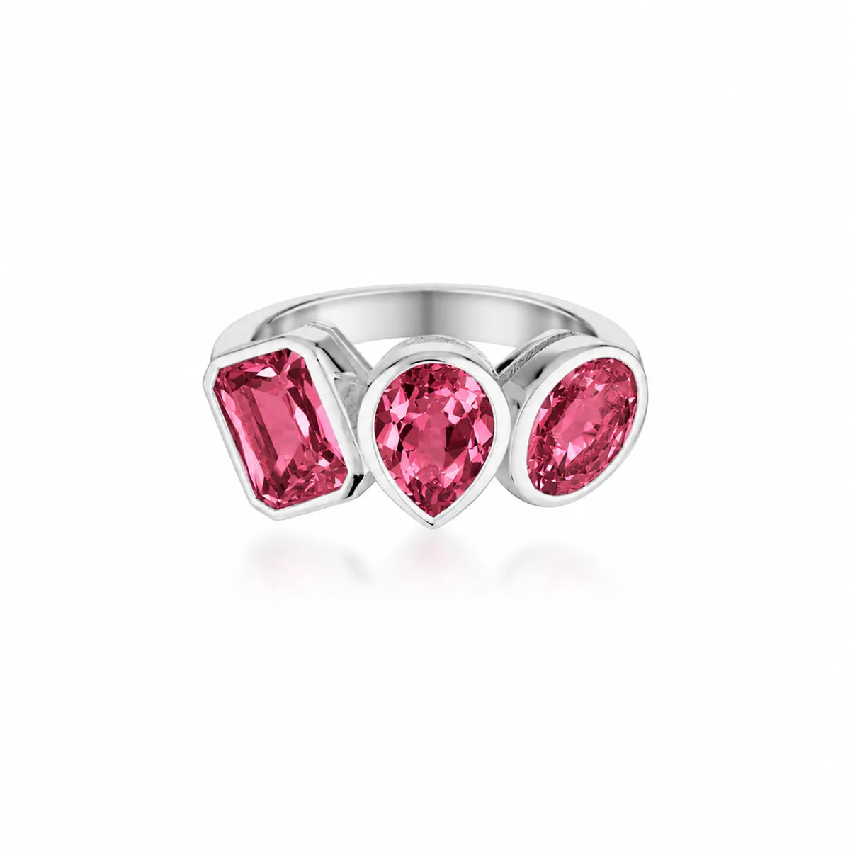 Gem Clash Gemstone Ring - Lab Pink Sapphire | One of One