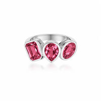 Gem Clash Gemstone Ring - Lab Pink Sapphire | One of One