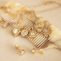 Essence Stud Earring | Oval