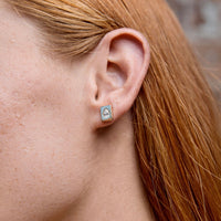 Essence Stud Earring | Rectangle
