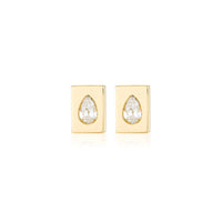 Essence Stud Earring | Rectangle