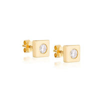 Essence Stud Earring | Square