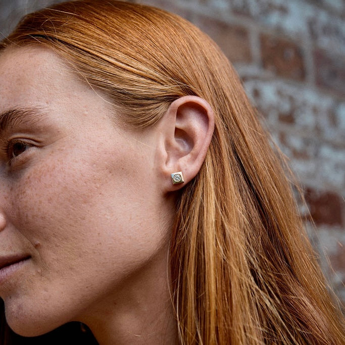 Essence Stud Earring | Square