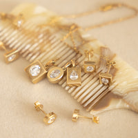 Essence Stud Earring | Square