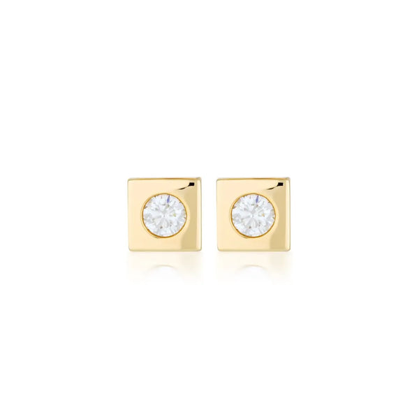 Essence Stud Earring | Square