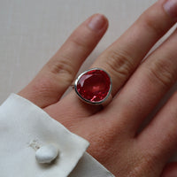 Evolution Ring - Lab Pink Sapphire | One of One