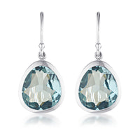 Evolution Swing Earrings - London Blue Quartz