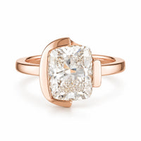 FLOAT™️ - Cushion Modified Brilliant Cut - Diamond Ring