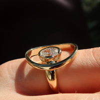 FLOAT™️ II - Oval Cut - Diamond Ring