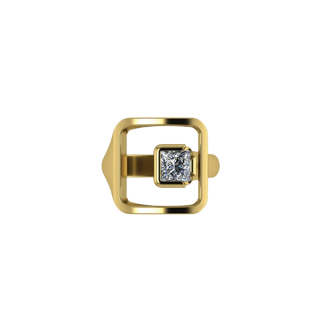 FLOAT™️ II - Oval Cut - Diamond Ring