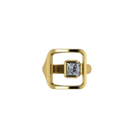 FLOAT™️ II - Oval Cut - Diamond Ring