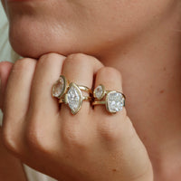 FLOAT™️ - Marquise Cut - Diamond Ring From $4900