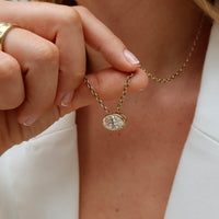 FLOAT™️ - Oval Cut - Diamond Necklace