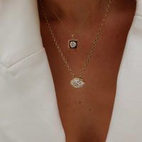 FLOAT™️ - Oval Cut - Diamond Necklace