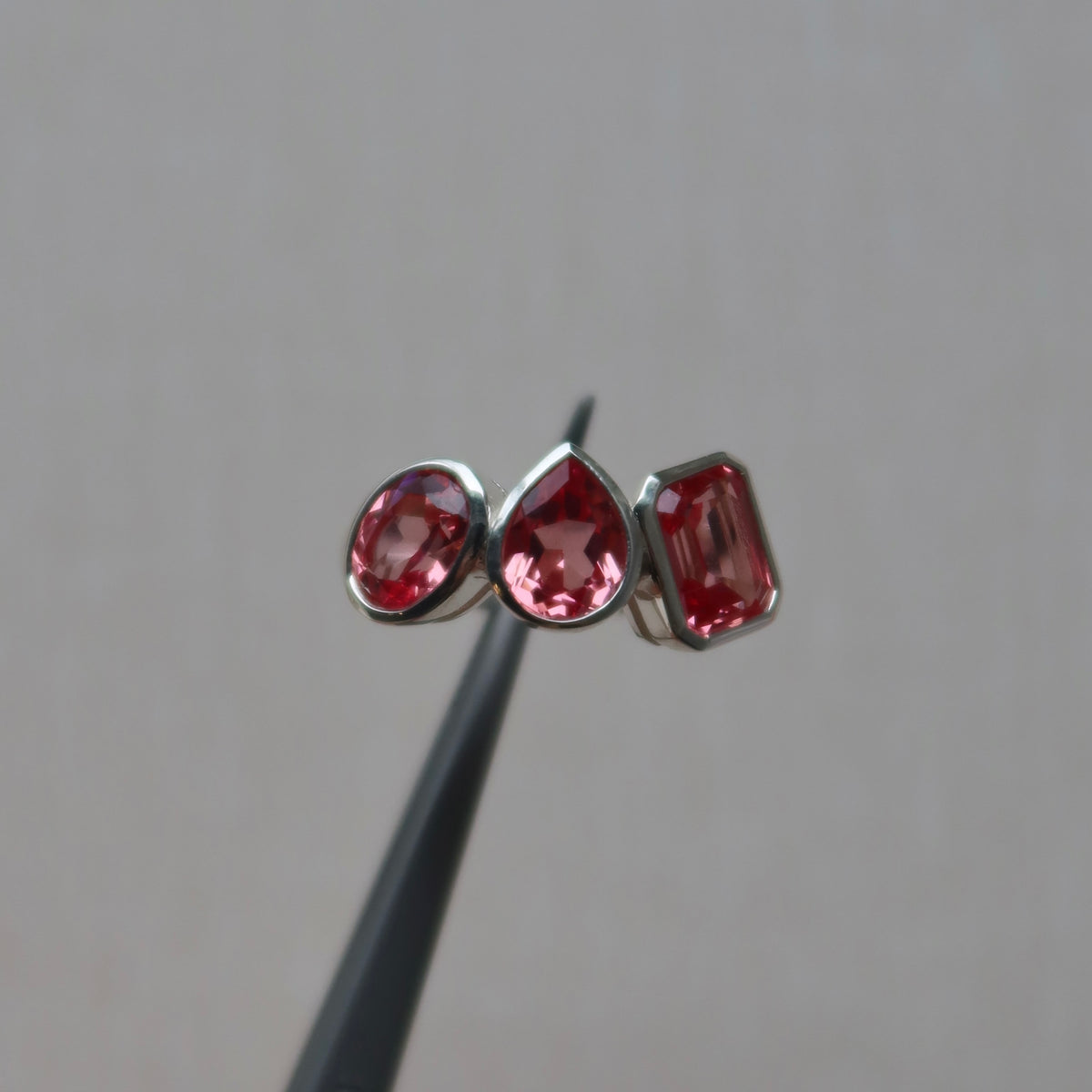 Gem Clash Gemstone Ring - Lab Pink Sapphire | One of One