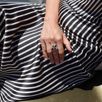 Gem Clash Gemstone Ring | Sterling Silver | Resonance