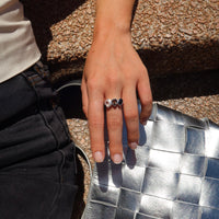 Gem Clash Gemstone Ring | Sterling Silver | Resonance