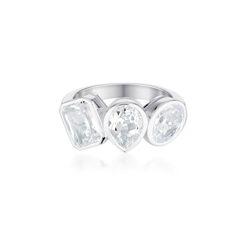 Gem Clash Gemstone Ring | Sterling Silver | Ritual