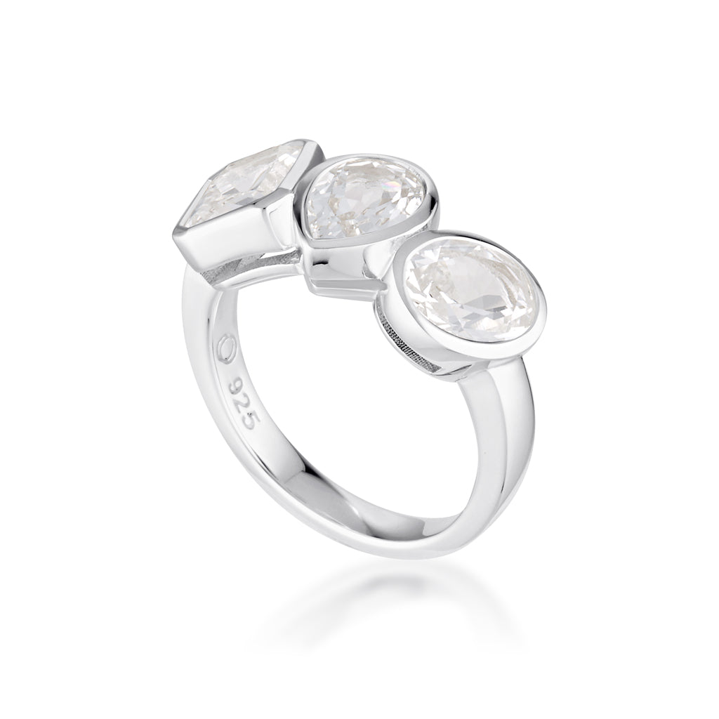 Gem Clash Gemstone Ring | Sterling Silver | Ritual