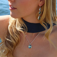 Gemstone Adornment - Tri-Cut - London Blue Quartz