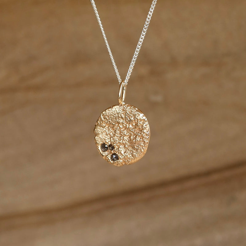 Gold Diamond Sand-Cast Secret Tablet