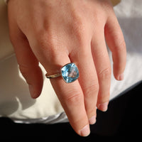 The Sky Blue Topaz Stacker | One of One