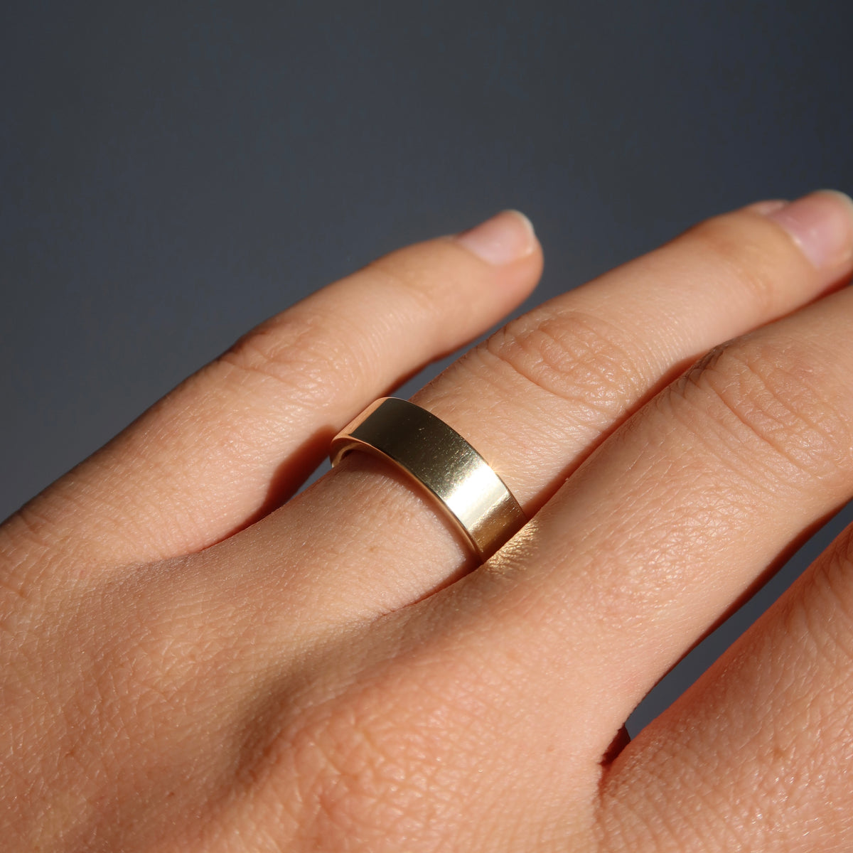 The Classic Band | Large Yellow Gold