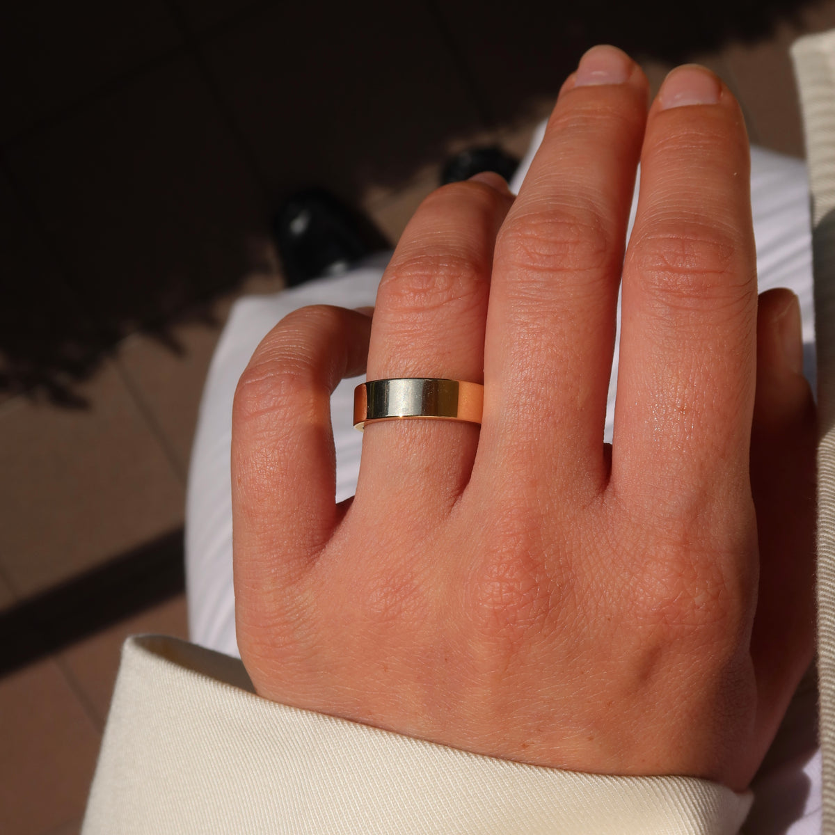The Classic Band | Large Yellow Gold