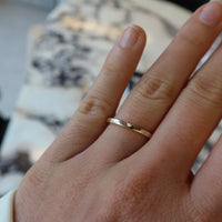 The Classic Band | Petite Yellow Gold