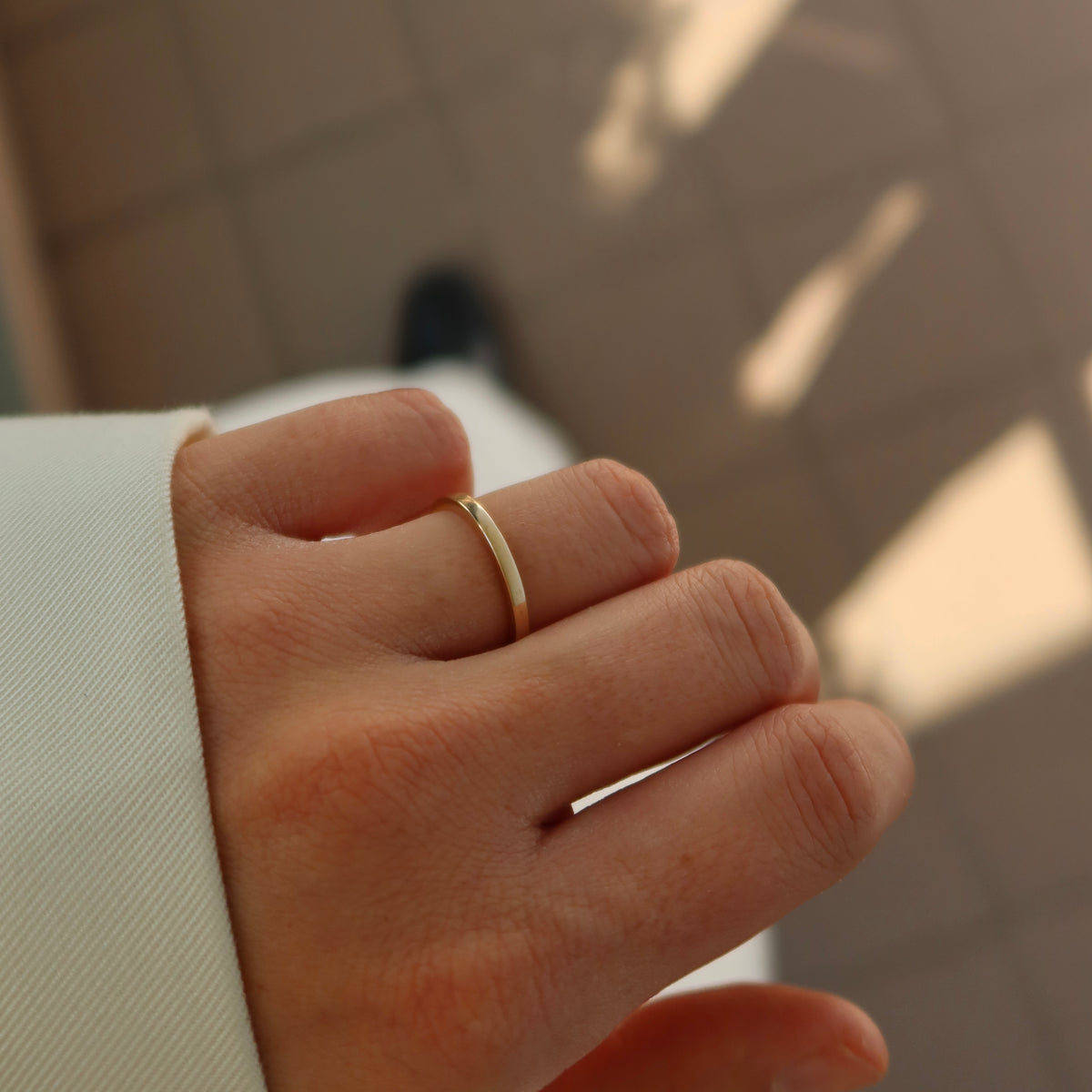 The Classic Band | Petite Yellow Gold