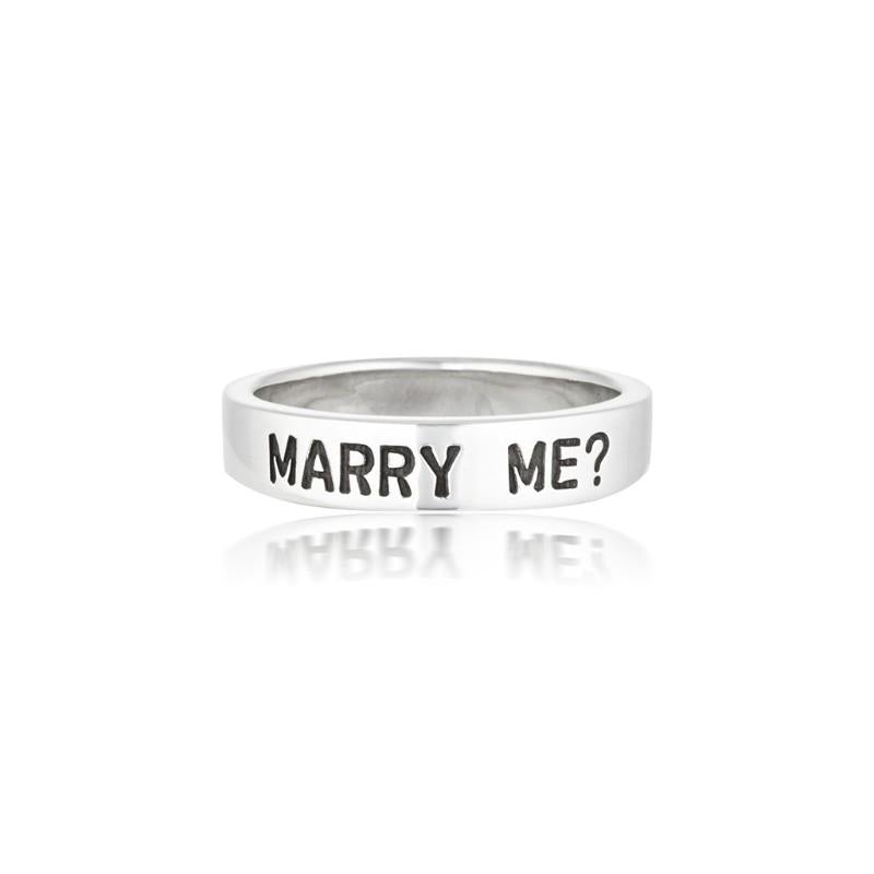 Love Band Ring - Sterling Silver