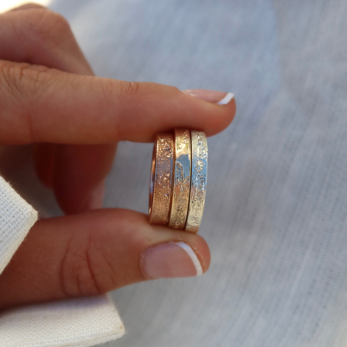 Not A Boring Wedder | 9ct Yellow Gold | Size T
