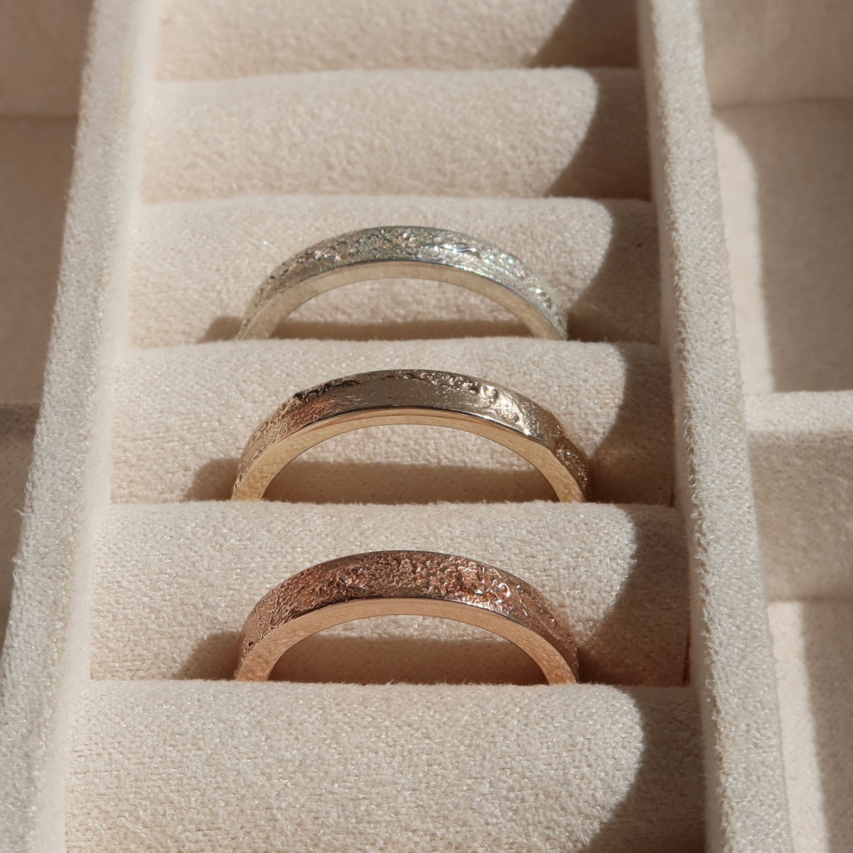 Not A Boring Wedder | 9ct Yellow Gold | Size T