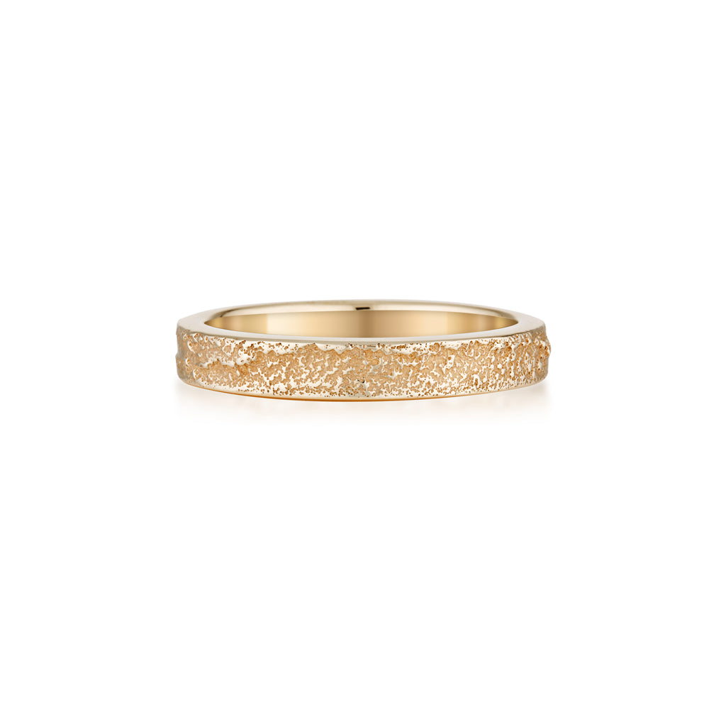 Not A Boring Wedder | 9ct Yellow Gold | Size T