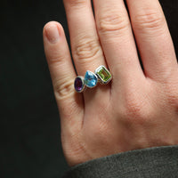 ONE OF ONE | Gem Clash Ring No. 01 | Size O
