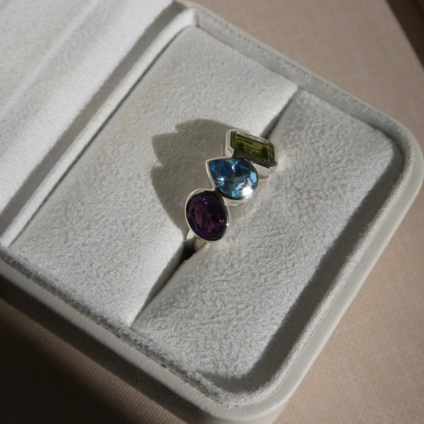 ONE OF ONE | Gem Clash Ring No. 01 | Size O