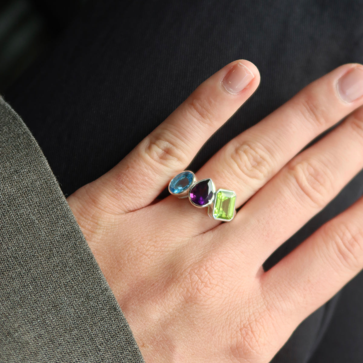 ONE OF ONE | Gem Clash Ring No. 02 | Size O