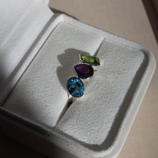 ONE OF ONE | Gem Clash Ring No. 02 | Size O