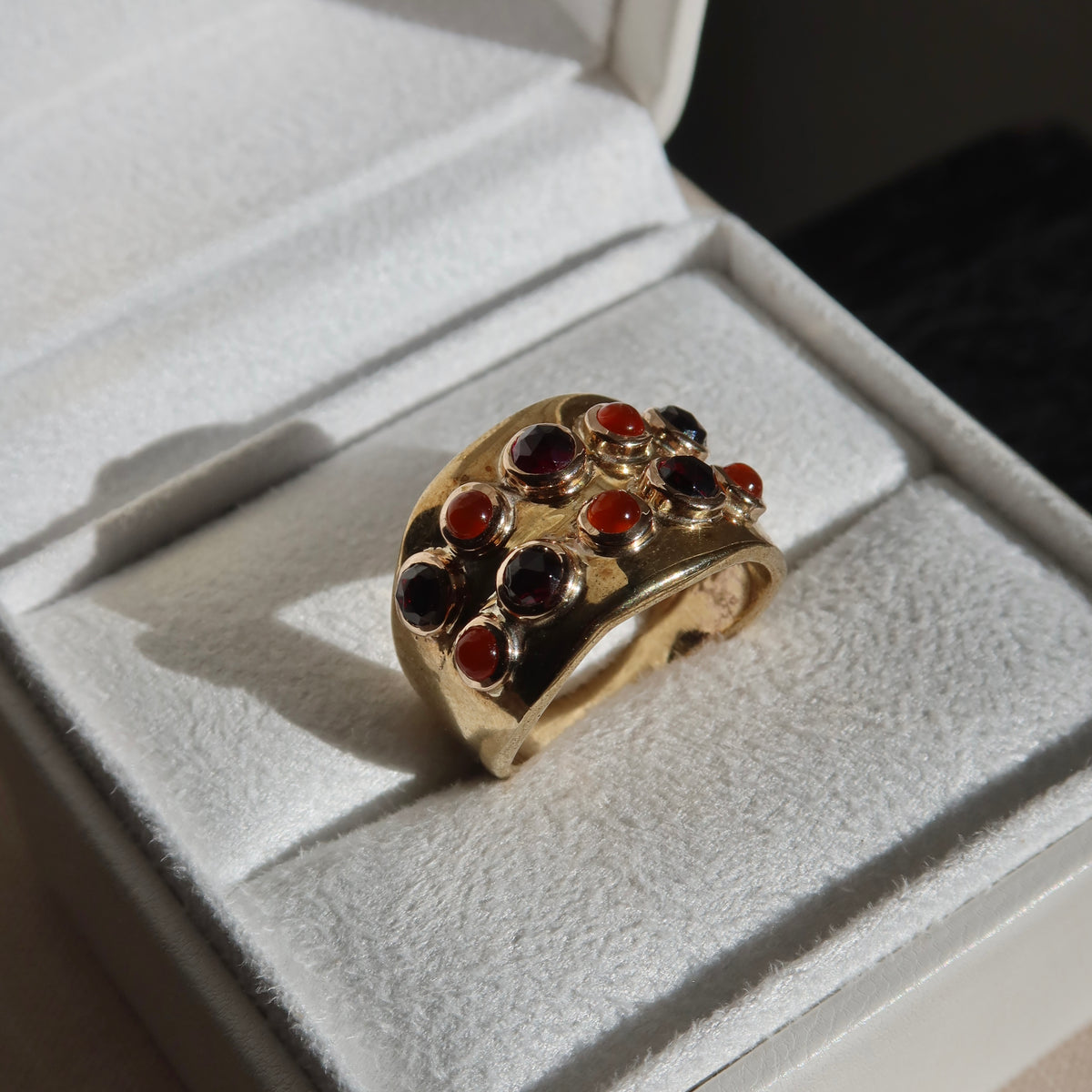 ONE OF ONE | Gemstone Wearloom Ring | 9ct Yellow Gold - Size Q