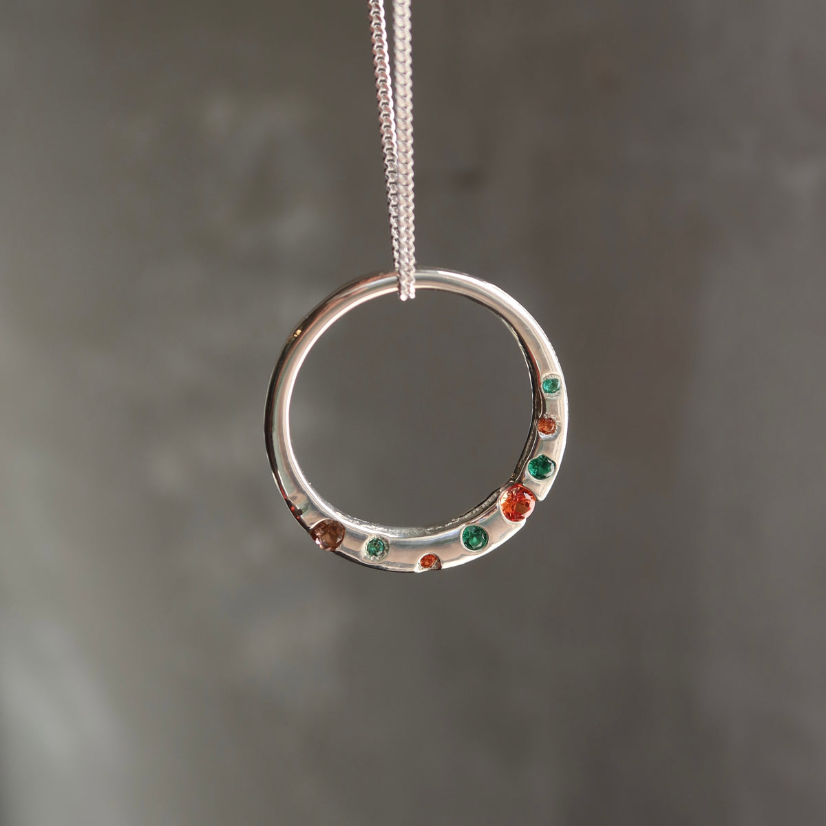 ONE OF ONE | Sandcast Gemstone Ubercircle - Large
