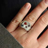 ONE OF ONE | Sandcast Square Signet Ring No. 02 | Size N