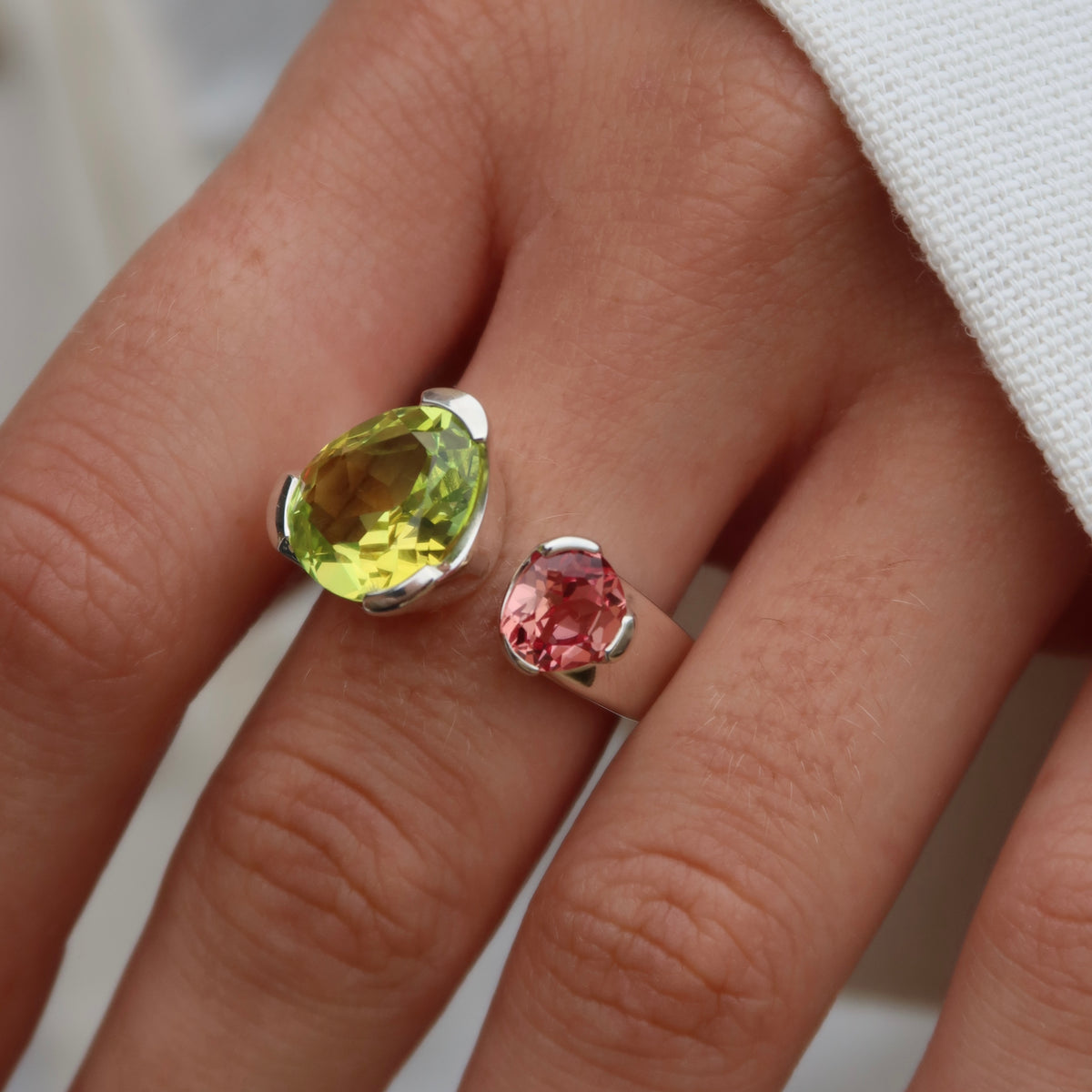 ONE-OFF | Duet Ring Lemon Lime + Sunset