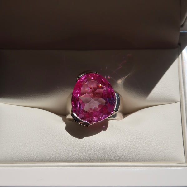 ONE-OFF | Original Tri-Cut Gemstone Ring Amethystine