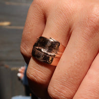 ONE-OFF | Wearloom Lava Ring - Rose Gold Size Q