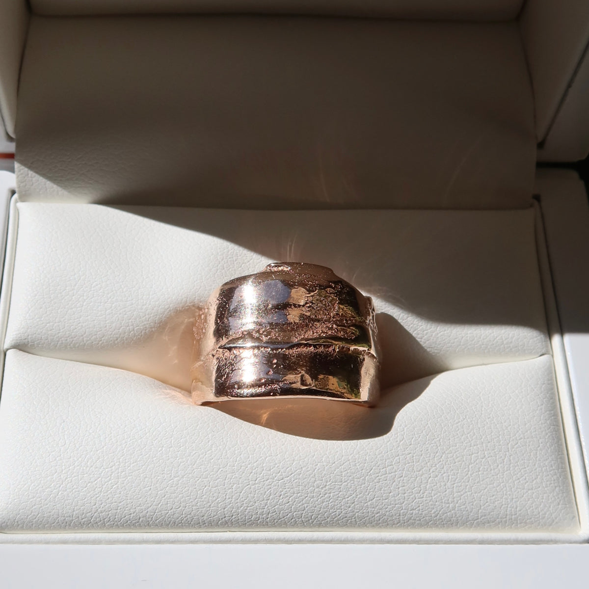 ONE-OFF | Wearloom Lava Ring - Rose Gold Size Q