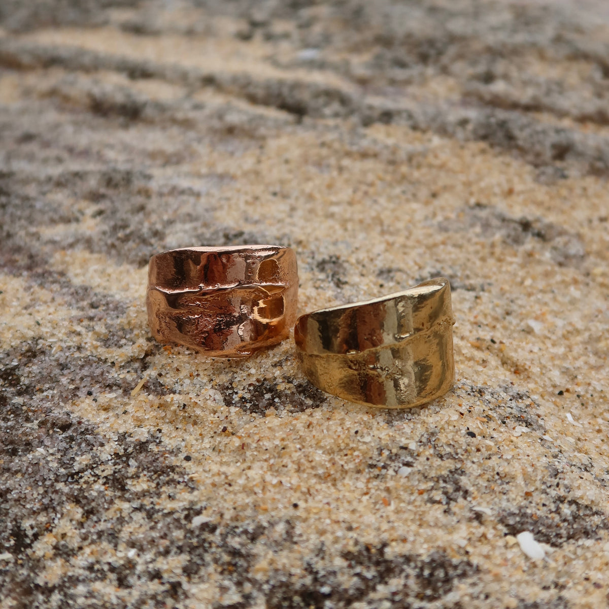 ONE-OFF | Wearloom Lava Ring - Yellow Gold Size Q